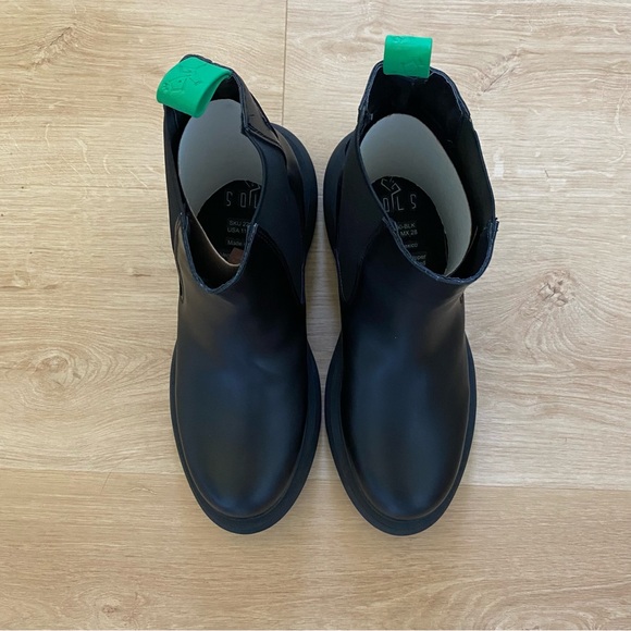 Sols chunky sole Luna boots - Picture 3 of 7